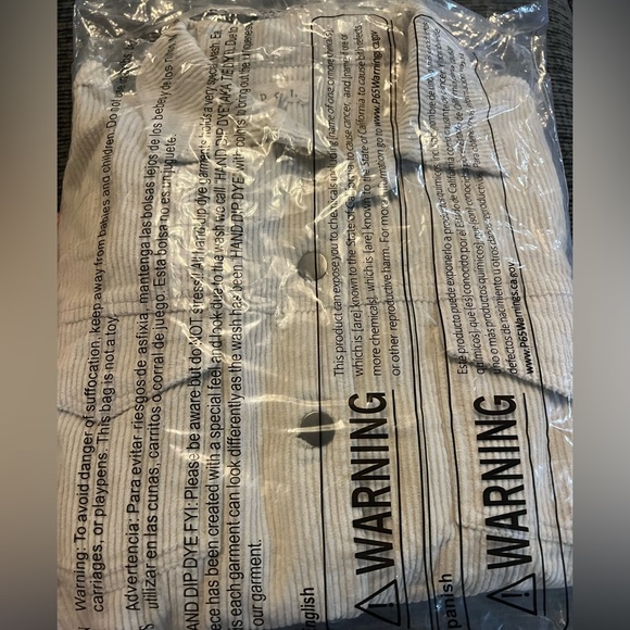 Cream Corduroy Shacket-Closet Candy - Picture 9 of 12